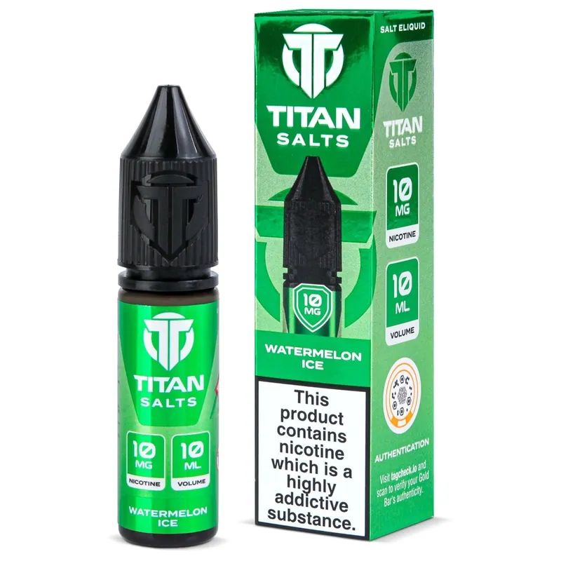 Watermelon Ice Nic Salt E-Liquid by Titan Salts